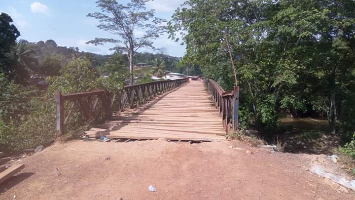 Southeastern Liberia Bridge Connecting River Gee And Grand Kru Counties Crumbling Local Voices Liberia